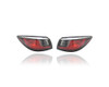 Tail Light Assembly - Compatible/Replacement for '16-16 Scion iA, 16-20 Yaris/iA Sedan - Outer On Body Quarter Panel - Pair, Left Driver + Right Passenger Set - 81550WB004, 81560WB004 - CAPA