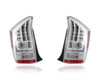 Tail Light Assembly - Compatible/Replacement for '10-11 Toyota Prius - Pair, Left Driver + Right Passenger Set - 8155147111, 8156147111
