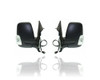 Door Mirror - Compatible/Replacement for '15-19 Ford Transit-Passenger/Cargo Van Short Arm Medium/High Roof - Powered, Heated - Pair, Left Driver + Right Passenger Set - CK4Z17682CB, CK4Z17683CA