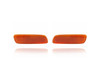 Side Marker Light For LX2551103; LX2550103 98-05 Lexus GS300/400/430, 01-05 IS300 Toyota Prius, 98-00 LS400 - Pair Left and Right Set, Amber