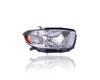Headlight - Compatible/Replacement for '08-10 Toyota Highlander Base/SE/Limited (Japan Built) Only - White Chrome Bezel - Right Hand - Passenger - 8113048470 CAPA