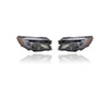 Headlight Assembly - Compatible/Replacement for '16-18 Honda Pilot Elite, 19-21 Pilot LX/EX/EXL/SP, 17-20 Ridgeline - LED - Pair, Left Driver + Right Passenger Set - 33100TG7A21, 33150TG7A21