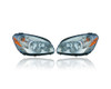 Headlight Assembly - Compatible/Replacement for '06-11 Buick Lucerne (Exclude 06-07 CX Model) - Pair, Left Driver + Right Passenger Set - 25974774, 25974773