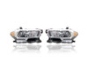 Headlight Assembly - Compatible/Replacement for '16-17 Toyota Tacoma SR5 - Halogen With Fog Lamp & Halogen Daytime Running Light - Pair, Left Driver + Right Passenger Set - 8111004260, 8115004260