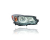 Headlight Assembly - Compatible/Replacement for '15-16 Subaru Impreza Sedan/Wagon - Halogen - Right Hand - Passenger - 84001FJ320 CAPA