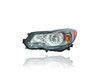 Headlight Assembly - Compatible/Replacement for '15-16 Subaru Impreza Sedan/Wagon - Halogen - Left Hand - Driver - 84001FJ330 CAPA