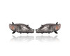 Headlight Assembly - Compatible/Replacement for '11-14 Toyota Sienna SE-Only - Halogen With Smoked Sport Trim - Pair, Left Driver + Right Passenger Set - 8111008052, 8115008052