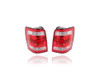 Tail Light - Compatible/Replacement for '08-12 Ford Escape/Hybrid - Pair, Left Driver + Right Passenger Set - 8L8Z13404A, 8L8Z13405A CAPA