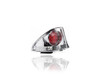 Tail Light - Compatible/Replacement for '01-01 Lexus IS300 Sedan, 04-04 With Sport Package - On Body With Chrome-Housing - Left Hand - Driver - 8156153031