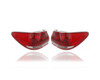Tail Light - Compatible/Replacement for '05-06 Lexus ES300/330 - Pair, Left Driver + Right Passenger Set - 8155133430, 8156133430