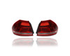 Tail Light Assembly - Compatible/Replacement for '12-15 VW Volkswagen Passat - On Body - Pair, Left Driver + Right Passenger Set - 561945096H, 561945095H