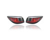 Tail Light Assembly - Compatible/Replacement for '16-16 Scion iA, 16-20 Yaris/iA Sedan - Outer On Body Quarter Panel - Pair, Left Driver + Right Passenger Set - 81550WB004, 81560WB004