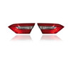 Tail Light Assembly - Compatible/Replacement for '18-21 Toyota Camry/Hybrid L/LE (North American Built) - Inner On Trunk Lid Halogen - Pair, Left Driver Right Passenger Set 8158006620, 8159006620 CAPA