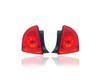 Tail Light Assembly - Compatible/Replacement for '08-12 Chevrolet Malibu/Hybrid LS/LT-Only - Outer On Body Halogen - Pair, Left Driver + Right Passenger Set - 20914364, 20914363