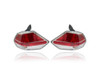 Tail Light Assembly - Compatible/Replacement for '14-16 Nissan Rogue - Outer On Body - Pair, Left Driver + Right Passenger Set - 265504BA0A, 265554BA0A