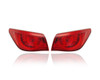 Tail Light Assembly - Compatible/Replacement for '14-15 Infiniti Q50/Hybrid - Outer On Body - Pair, Left Driver + Right Passenger Set - 265504HB0B, 265554HB0B
