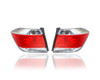 Tail Light Assembly - Compatible/Replacement for '11-13 Toyota Highlander - Pair, Left Driver + Right Passenger Set - 815500E070, 815600E070