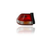 Tail Light Assembly - Compatible/Replacement for '01-02 Honda Accord Sedan - Outer On Body Quarter Panel - Left Hand - Driver - 33551S84A11