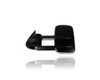 Door Mirror - Compatible/Replacement for '99-07 Chevrolet Silverado/GMc Sierra - Manual, Extendable Black - Left Hand - Driver - 15904034