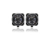 Fog Light Assembly - Compatible/Replacement for '02-04 Ford Focus SVT, 02-02 LS, 03-04 Mustang, 05-06 Escape/Hybrid - Round - Pair, Left Driver + Right Passenger Set - 2M5Z15200AB