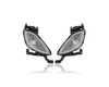 Fog Light Assembly - Compatible/Replacement for '11-13 Hyundai Elantra Sedan GLS/Limited (Korea Built) - Pair, Left Driver + Right Passenger Set - 922023X020, 922013X020 - CAPA