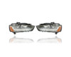 Headlight Assembly - Compatible/Replacement for '13-16 Audi A4/A4Q Premium - Halogen - Pair, Left Driver + Right Passenger Set - 8K0941004AD, 8K0941003AD - CAPA
