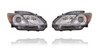 Headlight For 12-15 Toyota Prius Plugin-Base/Advanced - Halogen Type (Exclude LED) - Pair, Left Driver + Right Passenger Set - CAPA - 8113047550, 8117047550