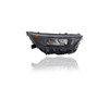 Headlight Assembly - Compatible/Replacement for '19-21 Toyota RAV4/Hybrid-LE (North American Built) - Halogen-LED Black Bezel - Right Hand - Passenger - 811100R151