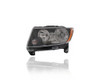 Headlight Assembly - Compatible/Replacement for '13-17 Jeep Compass (Code LMB) Standard With Black Trim - Left Hand - Driver - 68171215AB - CAPA