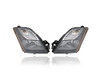 Headlight Assembly - Compatible/Replacement for '10-12 Nissan Sentra SR/SE R/Spec V - Black Interior - Pair, Left Driver + Right Passenger Set - 26010ZT50B, 26060ZT50B - CAPA