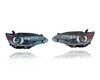 Headlight For 14-16 Scion tC - CAPA - Pair, Left Driver + Right Passenger Set - 8113021180, 8117021180