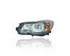 Headlight Assembly - Compatible/Replacement for '15-16 Subaru Impreza Sedan/Wagon - Halogen - Left Hand - Driver - 84001FJ330