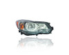 Headlight Assembly - Compatible/Replacement for '15-16 Subaru Impreza Sedan/Wagon - Halogen - Right Hand - Passenger - 84001FJ320