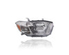 Headlight Assembly - Compatible/Replacement for '08-10 Toyota Highlander Base/SE/Limited (USA Built) - White Chrome Bezel - Right Hand - Passenger - 811100E090