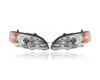 Headlight Assembly - Compatible/Replacement for '06-07 Subaru Legacy/Outback - Pair, Left Driver + Right Passenger Set - 84001AG42C, 84001AG43C