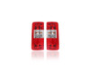Tail Light Assembly - Compatible/Replacement for '10-13 Ford Transit Connect - Pair, Left Driver + Right Passenger Set - 9T1Z13404A, 9T1Z13405A