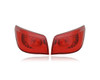 Tail Light Assembly - Compatible/Replacement for '16-17 Infiniti Q50/Hybrid - Outer On Body - Pair, Left Driver + Right Passenger Set - 265504HB0C, 265554HB0C - CAPA