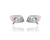 Headlight For 8113035420, 8117035400 03-05 Toyota 4Runner - Pair, Left Driver + Right Passenger Set, CAPA