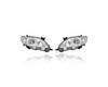 Headlight For 8113012F10, 8117012F10 11-13 Toyota Corolla (Japan-Build Only) - With Chrome, Pair Left Driver + Right Passenger Set, NSF