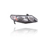 Headlight For 06-11 Honda Civic Hybrid, 09-11 Sedan - Right Hand Passenger, With Clear Park Lens - 33101SNCA01