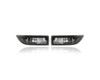 Fog Light Assembly - Compatible/Replacement for '04-05 Toyota Sienna XLE/Limited - Pair, Left Driver + Right Passenger Set - 81210AE010, 81220AE010 - CAPA