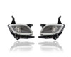 Fog Light Assembly - Compatible/Replacement for '11-13 Hyundai Genesis-Sedan - Pair, Left Driver + Right Passenger Set - 922023M210, 922013M210 - CAPA