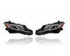Headlight Assembly For 18-18 Toyota Camry-L/LE/SE USA-Build, 18-20 Hybrid-LE/SE - Halogen - Pair, Left Driver + Right Passenger Set - 8111006C40, 8115006C40