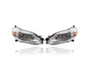 Headlight Assembly - Compatible/Replacement for '09-14 Toyota Matrix - Pair, Left Driver + Right Passenger Set - 8111002650, 8115002650 - CAPA
