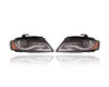 Headlight Assembly - Compatible/Replacement for '11-12 Audi A4/S4 (Exclude Prestige) - Xenon Without Adaptive System - Pair, Left Driver + Right Passenger Set - 8K0941030AS, 8K0941029AS