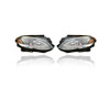 Headlight Assembly - Compatible/Replacement for '16-16 Mercedes-Benz GLE300D, 16-18 GLE550, 16-19 GLE350/400/63 AMG SUV - Halogen - Pair, Left Driver + Right Passenger Set - 1668202059, 1668202159