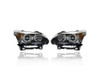 Headlight Assembly - Compatible/Replacement for '08-10 BMW 5-Series Sedan/Wagon - Halogen - Pair, Left Driver + Right Passenger Set - 63127177732, 63127177731
