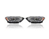 Headlight Assembly - Compatible/Replacement for '19-21 VW Volkswagen Jetta Sedan (Exclude SEL) - LED - Pair, Left Driver + Right Passenger Set - 17A941036E, 17A941035E