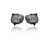 Headlight Assembly - Compatible/Replacement for '20-21 Kia Soul LX/S/X/GT Line - Halogen, On Bumper - Pair, Left Driver + Right Passenger Set - 92102K0040, 92101K0040