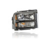 Headlight Assembly - Compatible/Replacement for '05-07 Ford F-250 SD/350 SD Lariat/Harley Davidson - Black Interior - Right Hand - Passenger - 6C3Z13008CB